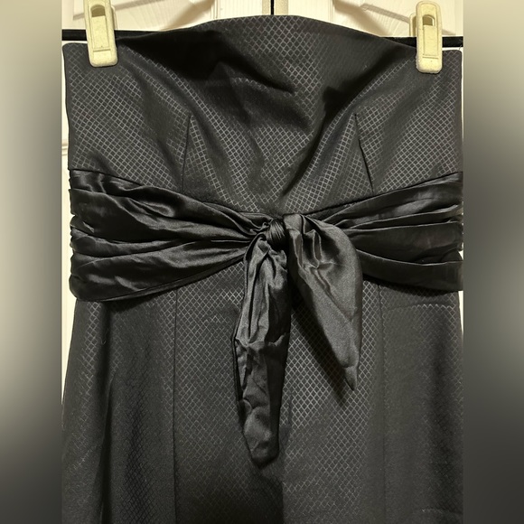 Bebe little black strapless dress - Picture 2 of 5